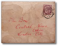 Jack the Ripper "Dear Boss Letter" Envelope